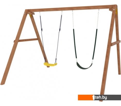  - Детские спортивные комплексы и игровые площадки Красная звезда с гибкими качелями Р911-18 - с гибкими качелями Р911-18