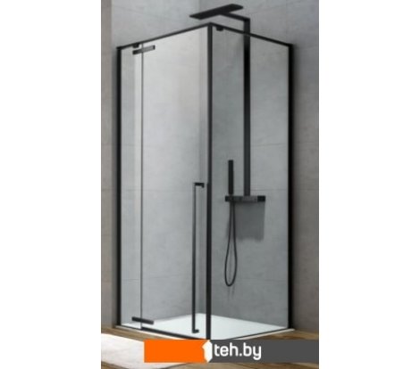  - Душевые кабины Aquanet Ideal AE-AXC94MB-S-B (прозрачное стекло) - Ideal AE-AXC94MB-S-B (прозрачное стекло)