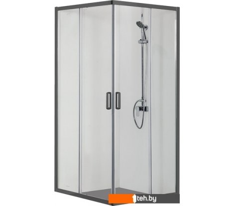  - Душевые кабины Aquatek AQ ARI KV 09020BL 90x90 (черный/прозрачное стекло) - AQ ARI KV 09020BL 90x90 (черный/прозрачное стекло)