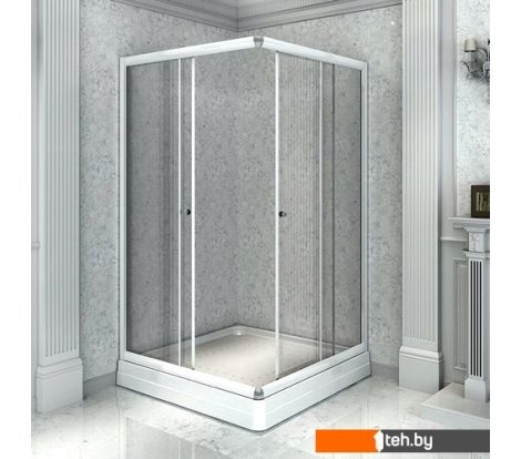  - Душевые кабины Radomir 100x110 1-09-1-0-0-1230 (прозрачное стекло) - 100x110 1-09-1-0-0-1230 (прозрачное стекло)