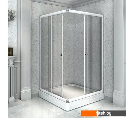  - Душевые кабины Radomir 100x110 L 1-03-1-1-0-1230 (прозрачное стекло) - 100x110 L 1-03-1-1-0-1230 (прозрачное стекло)