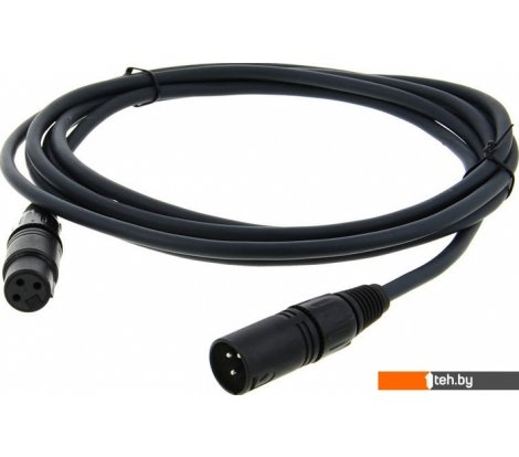  - Кабели, адаптеры, разветвители Planet Waves PW-CMIC-25 XLR - XLR (7.5 м, черный) - PW-CMIC-25 XLR - XLR (7.5 м, черный)