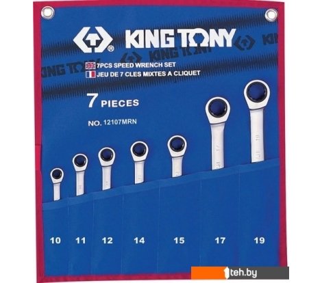  - Наборы инструментов King Tony 12107MRN (7 предметов) - 12107MRN (7 предметов)