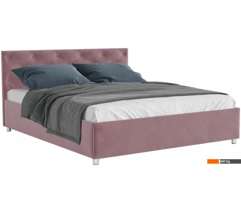  - Кровати Мебель-АРС Классик 160 (велюр пудра/НВ-178/18) - Классик 160 (велюр пудра/НВ-178/18)