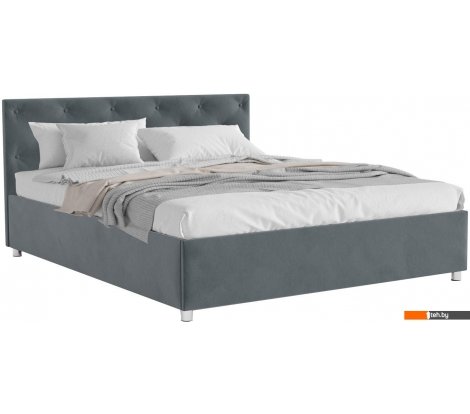  - Кровати Мебель-АРС Классик 160 (велюр серо-синий/НВ-178/26) - Классик 160 (велюр серо-синий/НВ-178/26)