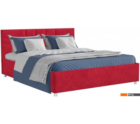  - Кровати Мебель-АРС Нью-Йорк 160 (кордрой красный) - Нью-Йорк 160 (кордрой красный)