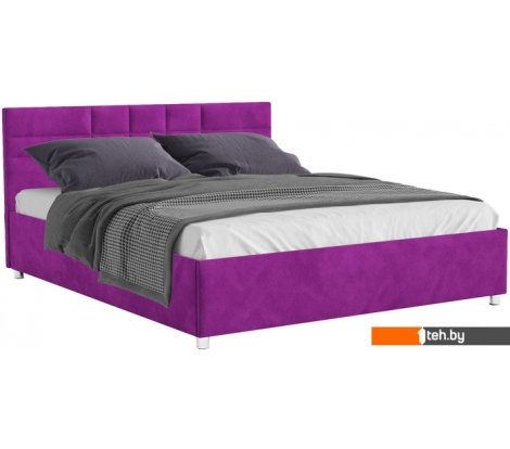  - Кровати Мебель-АРС Нью-Йорк 160 (фиолетовый) - Нью-Йорк 160 (фиолетовый)