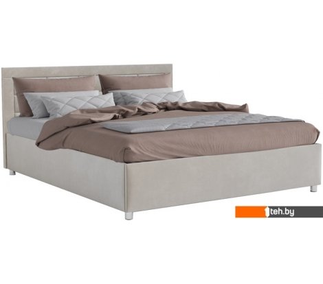  - Кровати Мебель-АРС Версаль 140 (бархат бежевый/Star Velvet 6 Beige) - Версаль 140 (бархат бежевый/Star Velvet 6 Beige)