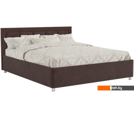  - Кровати Мебель-АРС Версаль 140 (велюр молочный шоколад/НВ-178/13) - Версаль 140 (велюр молочный шоколад/НВ-178/13)