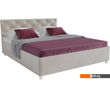  - Кровати Мебель-АРС Классик 140 (бархат бежевый/Star Velvet 6 Beige) - Классик 140 (бархат бежевый/Star Velvet 6 Beige)