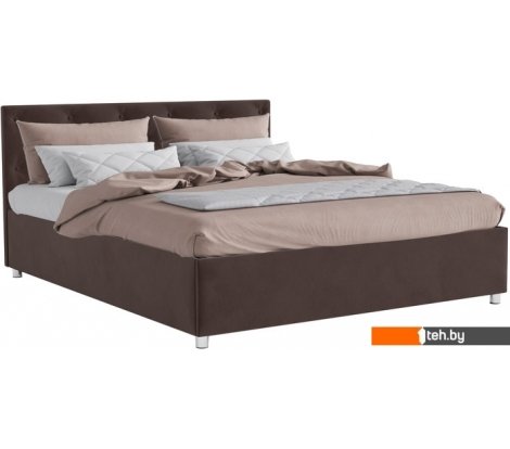  - Кровати Мебель-АРС Классик 140 (велюр молочный шоколад/НВ-178/13) - Классик 140 (велюр молочный шоколад/НВ-178/13)