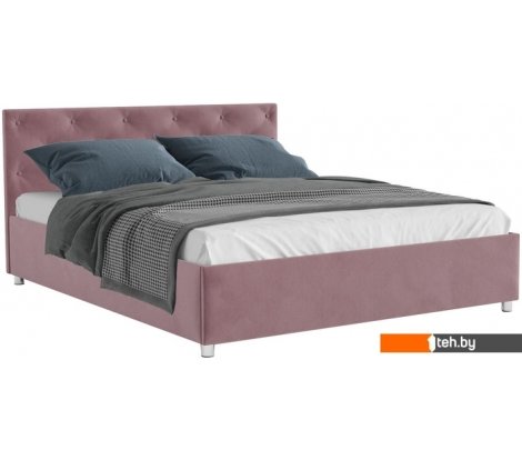  - Кровати Мебель-АРС Классик 140 (велюр пудра/НВ-178/18) - Классик 140 (велюр пудра/НВ-178/18)