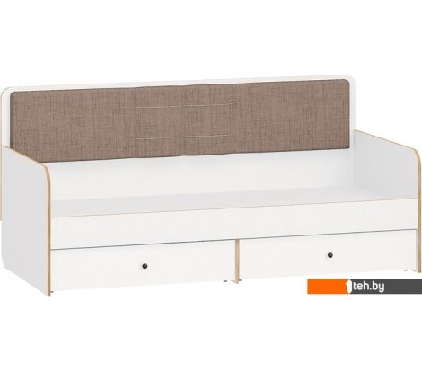  - Кровати Mobi Вуди 11.02 (белый премиум/дуб золотой Craft/савана латте/белый) - Вуди 11.02 (белый премиум/дуб золотой Craft/савана латте/белый)