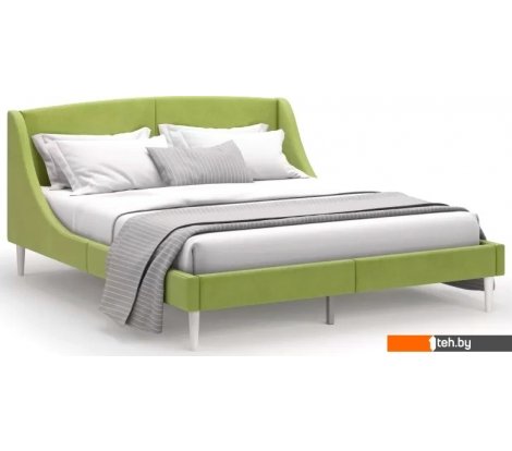  - Кровати MONOFIX Лотти 160x200 (микровелюр/оливковый) - Лотти 160x200 (микровелюр/оливковый)