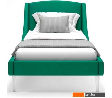  - Кровати MONOFIX Лотти 90x200 (микровелюр/зеленый) - Лотти 90x200 (микровелюр/зеленый)