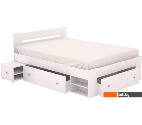  - Кровати Stolline Стелла 140 СТЛ.132.07М (белый) - Стелла 140 СТЛ.132.07М (белый)