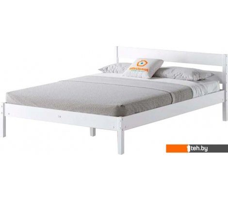  - Кровати Домаклево Мечта 160x200 (береза/белый) - Мечта 160x200 (береза/белый)