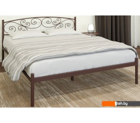  - Кровати ИП Князев Лилия 160x190 (коричневый) - Лилия 160x190 (коричневый)