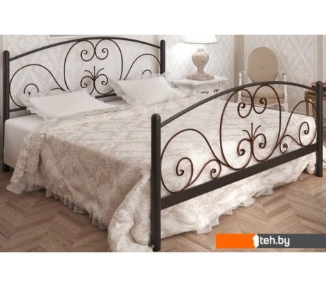  - Кровати ИП Князев Нимфея 90x200 (коричневый) - Нимфея 90x200 (коричневый)