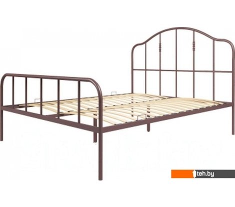  - Кровати Князев Мебель Афина АФН.140.200.К (коричневый муар) - Афина АФН.140.200.К (коричневый муар)