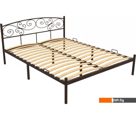  - Кровати Князев Мебель Лилия 140x190 ЛЛЯ.140.190.М (медный антик) - Лилия 140x190 ЛЛЯ.140.190.М (медный антик)