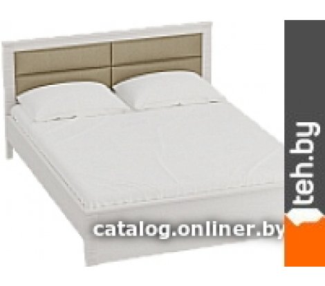  - Кровати Мебельград Элана 160x200 (с ортопедическим основанием на опорах, бодега белая) - Элана 160x200 (с ортопедическим основанием на опорах, бодега белая)