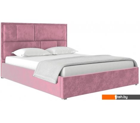  - Кровати НК-Мебель Madison 140x200 72306831 (велюр розовый) - Madison 140x200 72306831 (велюр розовый)