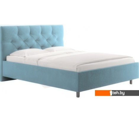  - Кровати Сонум Bari 90x200 (рогожка голубой) - Bari 90x200 (рогожка голубой)