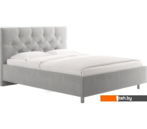  - Кровати Сонум Bari 90x200 (рогожка пепельный) - Bari 90x200 (рогожка пепельный)