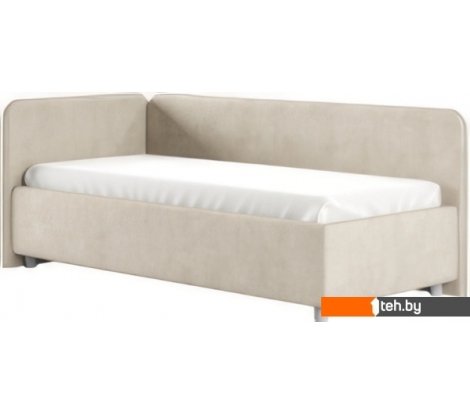  - Кровати Сонум Capri L 90x200 (замша кремовый) - Capri L 90x200 (замша кремовый)