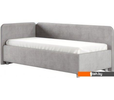  - Кровати Сонум Capri L 90x200 (замша серый) - Capri L 90x200 (замша серый)