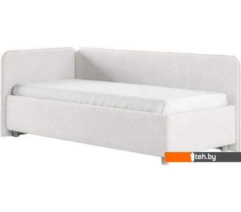  - Кровати Сонум Capri L 90x200 (микровелюр белый) - Capri L 90x200 (микровелюр белый)