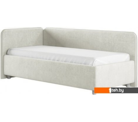  - Кровати Сонум Capri L 90x200 (микровелюр светло-серый) - Capri L 90x200 (микровелюр светло-серый)