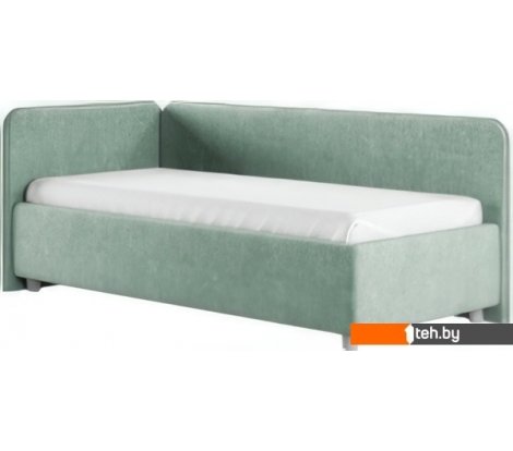  - Кровати Сонум Capri L 90x200 (микровелюр селадон) - Capri L 90x200 (микровелюр селадон)