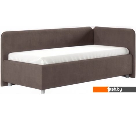  - Кровати Сонум Capri R 90x200 (замша какао) - Capri R 90x200 (замша какао)