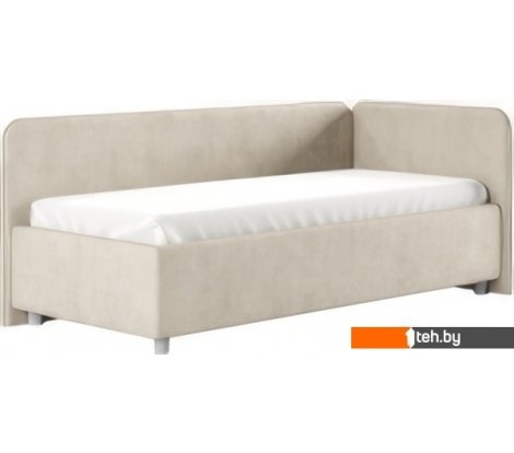  - Кровати Сонум Capri R 90x200 (замша кремовый) - Capri R 90x200 (замша кремовый)