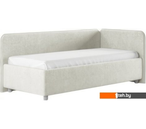  - Кровати Сонум Capri R 90x200 (микровелюр светло-серый) - Capri R 90x200 (микровелюр светло-серый)