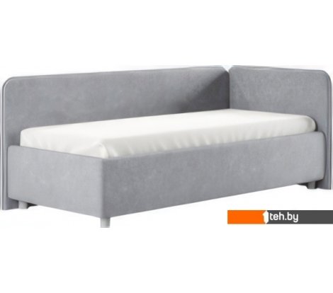  - Кровати Сонум Capri R 90x200 (эвита пепельный) - Capri R 90x200 (эвита пепельный)