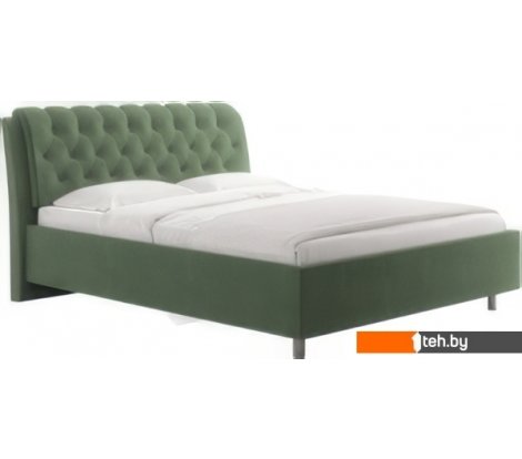  - Кровати Сонум Olivia 180x200 (рогожка зеленый) - Olivia 180x200 (рогожка зеленый)