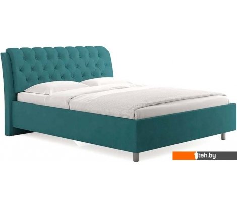  - Кровати Сонум Olivia 200x200 (замша изумрудный) - Olivia 200x200 (замша изумрудный)