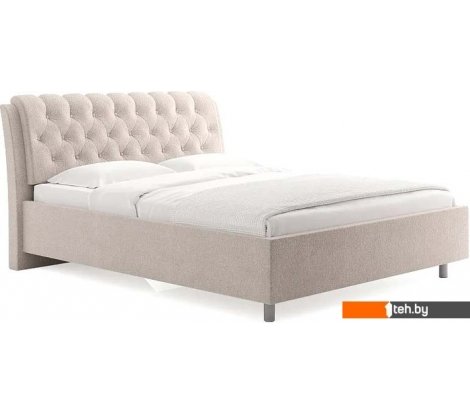  - Кровати Сонум Olivia 200x200 (рогожка песочный) - Olivia 200x200 (рогожка песочный)