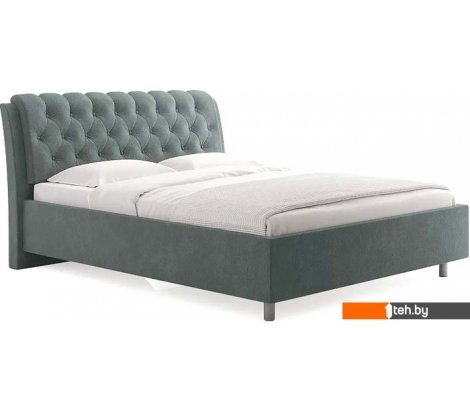  - Кровати Сонум Olivia 200x200 (эвита серый) - Olivia 200x200 (эвита серый)