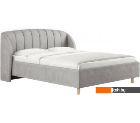  - Кровати Сонум Valencia 160x200 (замша серый) - Valencia 160x200 (замша серый)