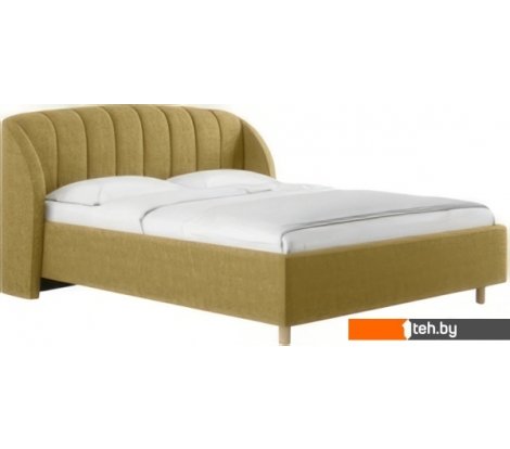  - Кровати Сонум Valencia 160x200 (кашемир горчичный) - Valencia 160x200 (кашемир горчичный)
