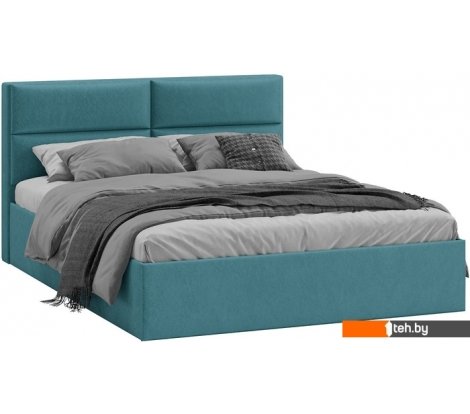  - Кровати Трия Глосс универсальный тип 1 160x200 (микровелюр Wellmart Indigo) - Глосс универсальный тип 1 160x200 (микровелюр Wellmart Indigo)