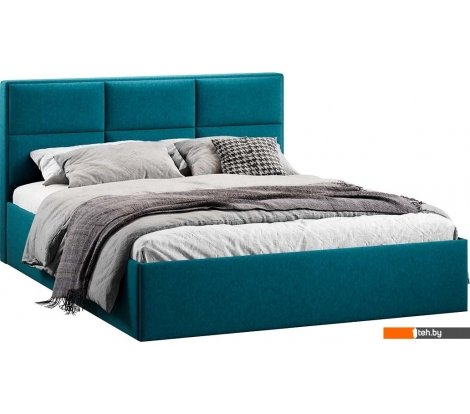  - Кровати Трия Стелла Тип 1 c ПМ и заглушиной 160x200 (микровелюр Jercy Izumrud) - Стелла Тип 1 c ПМ и заглушиной 160x200 (микровелюр Jercy Izumrud)