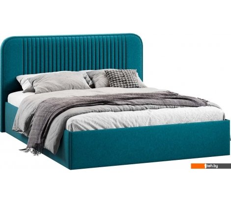  - Кровати Трия Тиффани Тип 1 c ПМ и заглушиной 160x200 (микровелюр Jercy Izumrud) - Тиффани Тип 1 c ПМ и заглушиной 160x200 (микровелюр Jercy Izumrud)