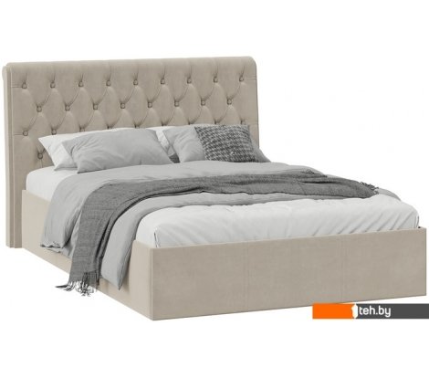  - Кровати Трия Скарлет универсальная тип 1 140x200 (велюр мокко светлый) - Скарлет универсальная тип 1 140x200 (велюр мокко светлый)
