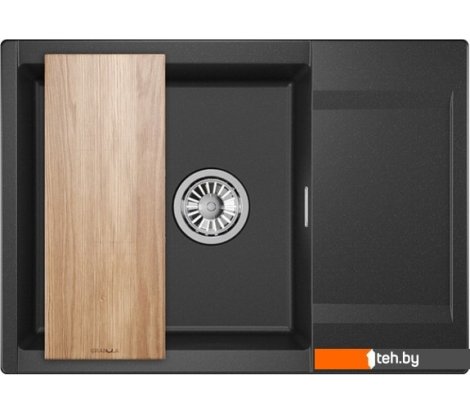  - Кухонные мойки Granula ES-7003 (черный) - ES-7003 (черный)