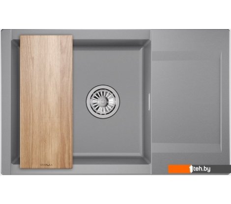  - Кухонные мойки Granula ES-7807 (алюминиум) - ES-7807 (алюминиум)